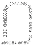 Colors Printable Coloring Page