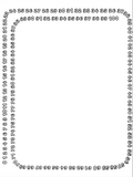 Numbers Printable Coloring Page
